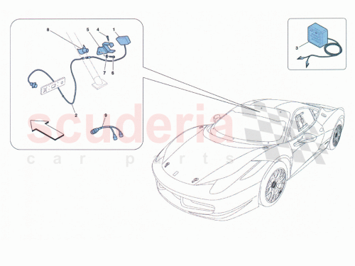 Part Diagram for Ferrari 83186400