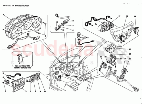 Part Diagram for Ferrari 180711