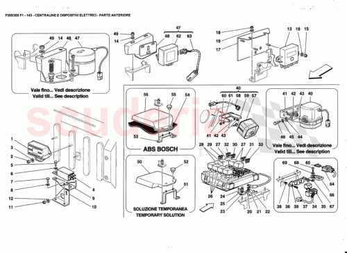 Part Diagram for Ferrari 180097