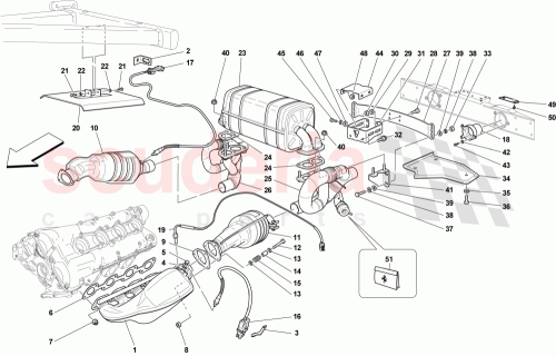 Part Diagram for Ferrari 238269
