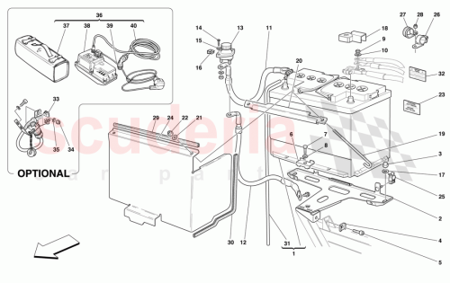 Part Diagram for Ferrari 178864