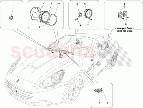 Part Diagram for Ferrari 81008200