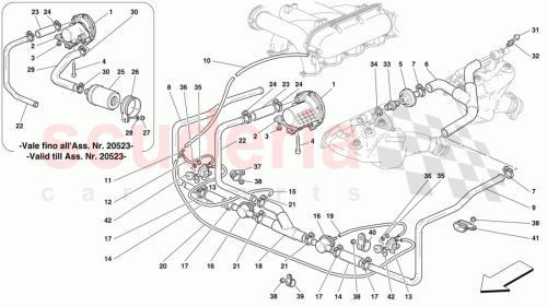 Part Diagram for Ferrari 179552