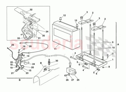 Part Diagram for Ferrari 14496429