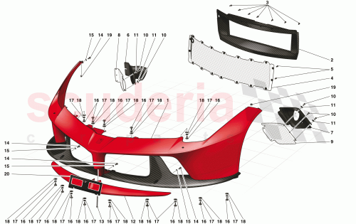 Part Diagram for Ferrari 86626010