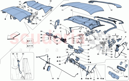Part Diagram for Ferrari 83598300