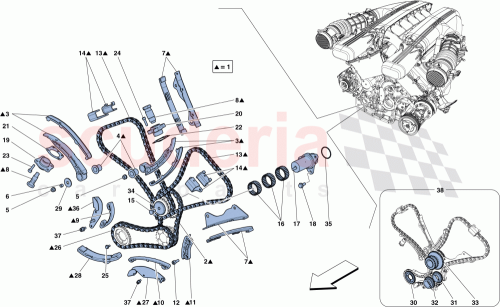 Part Diagram for Ferrari 299590