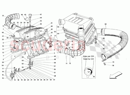 Part Diagram for Ferrari 138029