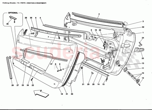 Part Diagram for Ferrari 67784111