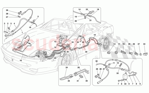 Part Diagram for Ferrari 187658