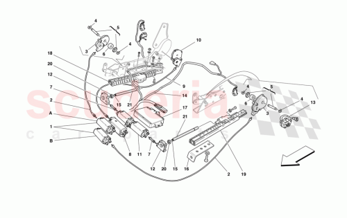 Part Diagram for Ferrari 65876600