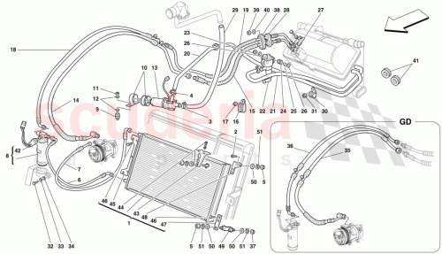 Part Diagram for Ferrari 64827300