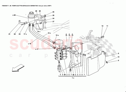 Part Diagram for Ferrari 179255
