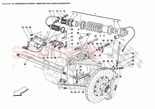 Part Diagram for Ferrari 189930