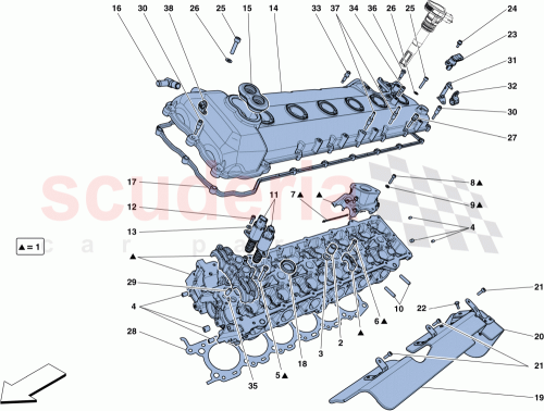 Part Diagram for Ferrari 243720