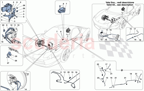 Part Diagram for Ferrari 245547