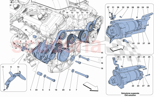 Part Diagram for Ferrari 272494