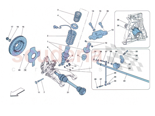 Part Diagram for Ferrari 265789