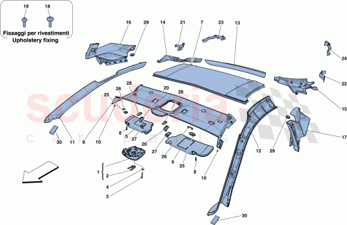 Part Diagram for Ferrari 81414800