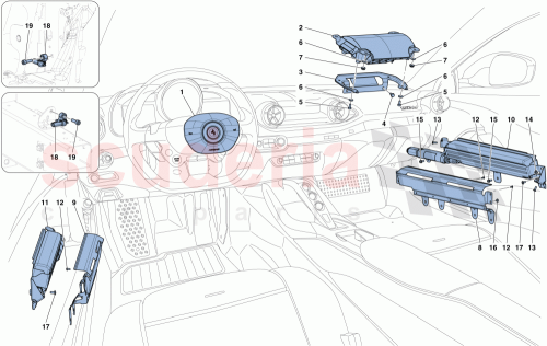 Part Diagram for Ferrari 87974500