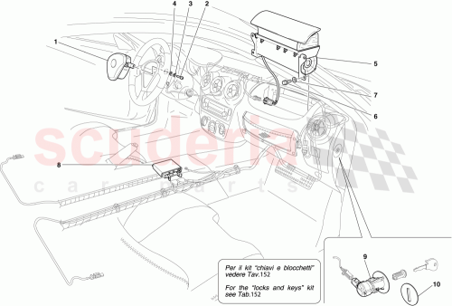 Part Diagram for Ferrari 244215