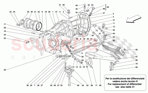 Part Diagram for Ferrari 156130