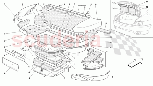 Part Diagram for Ferrari 63854900