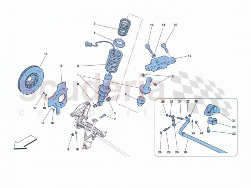 Part Diagram for Ferrari 265784