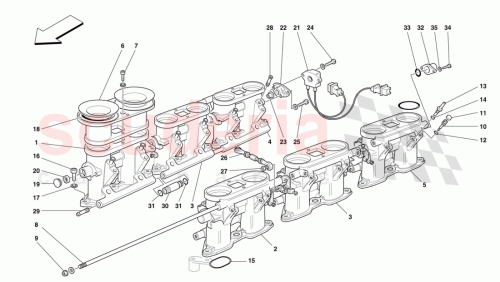 Part Diagram for Ferrari 160692