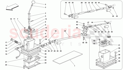 Part Diagram for Ferrari 163927