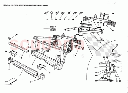 Part Diagram for Ferrari 65943100