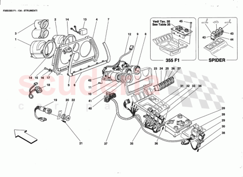 Part Diagram for Ferrari 168463
