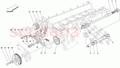 Part Diagram for Ferrari 152311