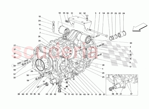 Part Diagram for Ferrari 13544324