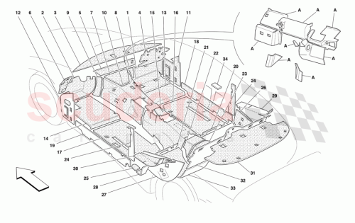Part Diagram for Ferrari 65475300