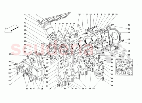 Part Diagram for Ferrari 12604474
