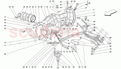 Part Diagram for Ferrari 157955