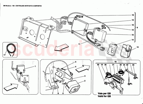 Part Diagram for Ferrari 189552