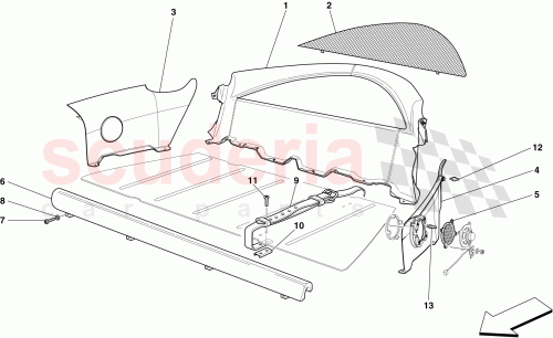 Part Diagram for Ferrari 83195800