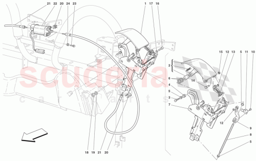 Part Diagram for Ferrari 66684800