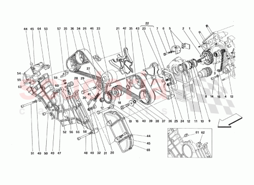 Part Diagram for Ferrari 132843