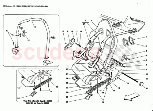 Part Diagram for Ferrari 662577
