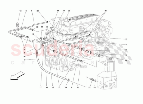 Part Diagram for Ferrari 184475