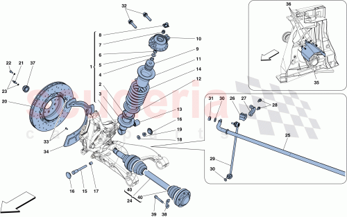 Part Diagram for Ferrari 249187