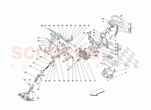 Part Diagram for Ferrari 6516420
