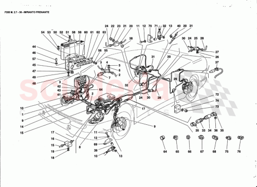 Part Diagram for Ferrari 158092
