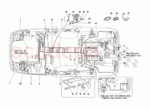Part Diagram for Ferrari 153784