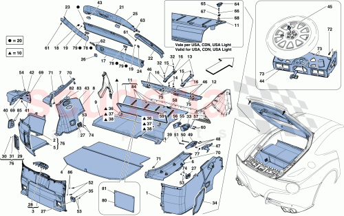 Part Diagram for Ferrari 85432712