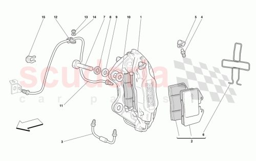 Part Diagram for Ferrari 70000925