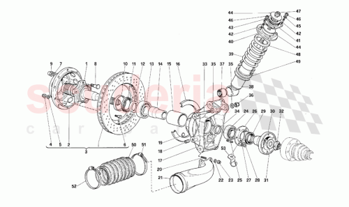 Part Diagram for Ferrari 134186